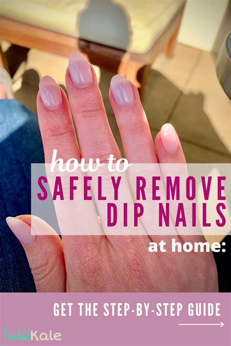 You need to soak your nails for ten to fifteen minutes in order to remove the dip powder. Don’t pick or peel at your dip powder, even if the acetone doesn’t result in total color removal. You may need to head to a nail technician if the acetone treatment doesn’t result in full dip powder removal, so as to minimize the risk of long-term damage to your …